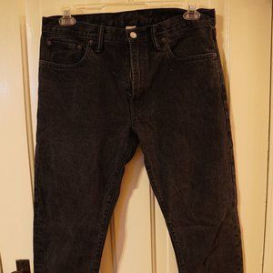 RRL Slim Narrow Black Jeans